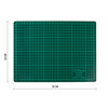Gamma DK-004 Мат для резки ПВХ 30 см х 22 см в пакете формат А4/зеленый Фото 3.