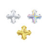 6867 Подвеска Crystal 14 х 14 мм кристалл белый (Crystal ) Фото 2.