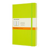 Moleskine Блокнот CLASSIC Large 1215737 ( 130х210 мм) 120 л. линия лайм Фото 1.