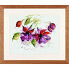 Набор для вышивания LANARTE PN-0008026 Фиолетовые цветы 49 x 39 см Фото 1.