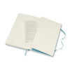 Moleskine Блокнот CLASSIC Large линейка ( 130 х 210 мм) 120 л. линия Голубой Фото 5.