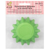 S-CHIEF PPC-0011 Бумажные формы для выпечки (корзинки) 4.5 см 4.5 x 3 см 12 шт. №06 зеленый Фото 1.