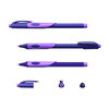 ErichKrause Ручка шариковая ErgoLine® Kids Ultra Glide Technology 0.35 мм 2 шт. 58527 фиолетовая грип-зона цвет чернил: синий Фото 2.