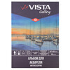 VISTA-ARTISTA WCCH-A3 Альбом для акварели 25% хлопок 300 г/м2 A3 29.7 х 42 см склейка с одной стороны 12 л. мелкозернистая Фото 1.