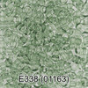  Бисер Чехия "GAMMA" круглый 5 10/0 2.3 мм 5 г 1-й сорт E338 т.зеленый ( 01163 )