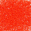 Бисер Япония TOHO 15/0 круглый 2 1.5 мм 5 г №0050 оранжево-красный Фото 1.