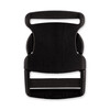 Фурнитура сумочная пластик SB04 Пряжка-замок фастекс Gamma 1.5  ( 38 мм) черный Фото 1.