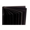 Малевичъ Блокнот для графики GrafArt Total Black 150 г/м2 A5- 14.5 х 19 см твердый переплет 80 л. черный 401216 Фото 4.