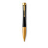 PARKER Ручка шариковая Parker Urban Muted Black CT BP Twist. Линия письма – средняя, в подарочной упаковке. 0.7 мм 2143639 цвет чернил: синий Фото 3.