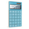 Deli Nusign үстел калькуляторы 12 санды 220х120х20 мм көк ENS041blue Фото 2.
