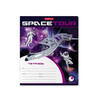 ErichKrause 52935 Тетрадь Space Tour A5+ 170х203 мм 12 л. на скрепке 60 г/кв.м линия в ассортименте Фото 7.