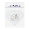Канва KPL-04 Gamma пластиковая 100% полиэтилен 17 x 15 см сердце большое Фото 2.