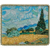 PANNA кестелеуге арналған жиынтығы Живая картина MET-JK-2266 Брошь. Пшеничное поле с кипарисами 6 х 5 см Фотосурет 1.