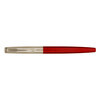 PARKER Ручка-роллер Parker Jotter Kensington Red СТ в подарочной коробке 2089229 серебрянно-красный корпус цвет чернил: черный Фото 1.