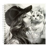 Феникс + Скетчпад (рисовальная бумага) 160 г/м2 20 х 19.5 см на гребне 20 л. Поцелуй 70148 Фото 1.