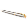 PARKER Ручка роллер IM Core Brushed Metal GT 0.8 мм 1828770 в подарочной коробке цвет чернил: черный Фото 4.