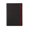 OXFORD Блокнот Black ’n’ Red фиксирующая резинка карман A5 72 л. линия 400051204 Фото 1.