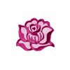 Gamma Термоаппликация №69/5 №1445G роза малиновая 4х4.5 см Фото 1.