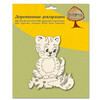 Заготовка для декорирования Mr. Carving AD-050 кошечка дерево 10 х магнит в комплекте Фото 2.