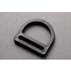 Фурнитура сумочная пластик DRD009 Полукольцо Gamma 1  ( 25 мм) черный Фото 3.