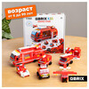QBRIX Конструктор KIDS Много кубиков Пожарная станция 1000 элемент. 32008 Фото 5.
