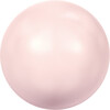 Бусина стеклянная 5810 4 мм в пакете под жемчуг кристалл розовый (rosaline 294) Фото 1.