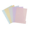 Expert Complete Trend Pastel Разделитель листов пластиковый A4 5 шт. EC270040201 диагональ ассорти Фото 2.