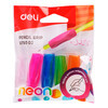 Deli Колпачок-манжета для чернографитных карандашей Neon EU75002 4 шт. ассорти Фото 1.