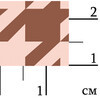 Ткань для пэчворка PEPPY БАБУШКИН СУНДУЧОК 50 x 55 см 140±5 г/кв.м 100% хлопок БС-07 гусиная лапка коричневый Фото 2.