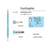 Bruno Visconti Карандаш механический цанговый с точилкой FunGraphix 2 мм 21-0041/11 HB Синее небо Фото 4.