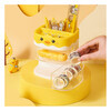 Органайзер настольный 11.3 х 11.3 х 12.9 см «Chick», yellow 6453 Фото 1.