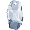6673 Подвеска Crystal AB 38 х 20.5 мм кристалл серо-голубой (001 BLSH) Фото 1.