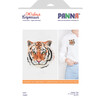 Набор для вышивания PANNA Живая картина JK-2177 Тигр 9 х 9 см Фото 2.