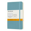 Moleskine Блокнот CLASSIC SOFT Pocket линейка ( 90 х 140 мм) 96 л. линия Зеленый Фото 2.