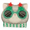Феникс + Блокнот ( 120х117 мм) 30 л. Новогодний серый кот 69608 Фото 1.