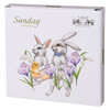 Посуда фарфоровая Lefard Sunday Блюдо на 8 яиц d 22 см . 85-1805 Фото 2.