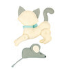 Набор для шитья Miadolla TF-0307 Игривый котенок Фото 3.