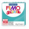 FIMO Kids балаларға арналған полимер сазы 42 г 8030-39 көгілдір ақық Фотосурет 1.
