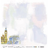 Бумага для скрапбукинга Mr.Painter PSR 180906 Прогулки по Европе 190 г/кв.м 30.5 x 30.5 см 1 (Лондон) Фото 2.