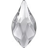 Желімделмеген жапсырмалы моншақ 2205 Crystal 14 х 5.7 мм кристалл пакетте ақ (Crystal F 001) Фотосурет 1.