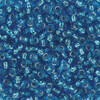 Бисер Zlatka GR 11/0 (0021-0056) 10 г №0023B т.голубой Фото 1.