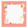 Контэнт Блокнот Kawaii КР ( 130 x 130 мм) 32 л. клетка Голубой 99907458 Фото 2.