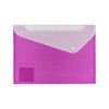 Expert Complete NEON Папка-конверт 2 отд. с кнопкой A4 180 мкм песок фиолетовый 2206322 Фото 1.