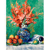 Белоснежка 464-AS Картина по номерам 40 х 30 см Ренуар. Натюрморт с цветами и фруктами Фото 1.
