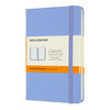 Moleskine Блокнот CLASSIC Pocket 1214854 ( 90x140 мм) 96 л. линия голубая гортензия Фото 1.