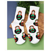 ILIKEGIFT Носки женские 16445 Матрешка, белый р. 35-40 Фото 3.