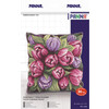 Набор для вышивания PANNA PD-1548 Подушка с тюльпанами 30 х 30 см Фото 2.