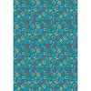 Ткань для пэчворка PEPPY ГРАМОТЕЙКА 50 x 55 см 146 г/кв.м 100% хлопок ГР-05 алфавит синий Фото 1.