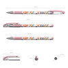 ErichKrause Ручка шариковая ColorTouch Stick 0.35 мм 50818 Flower Cocktail цвет чернил: синий Фото 4.