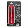 Pentel Ручка гелевая Energel Metal BL407CC TB цвет чернил: синий Фото 2.